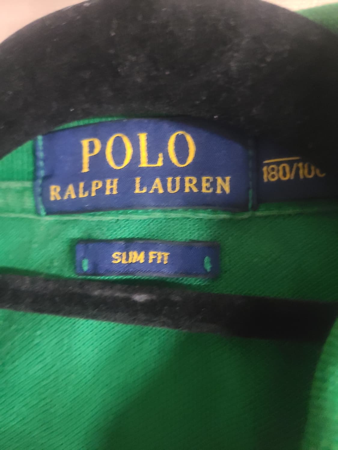 폴로 랄프로렌 그린 긴팔 폴로티(라지) 상품이미지4