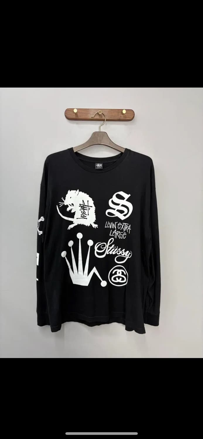 스투시 시그니처 프린팅 8볼 롱 슬리브 H1409 상품이미지3