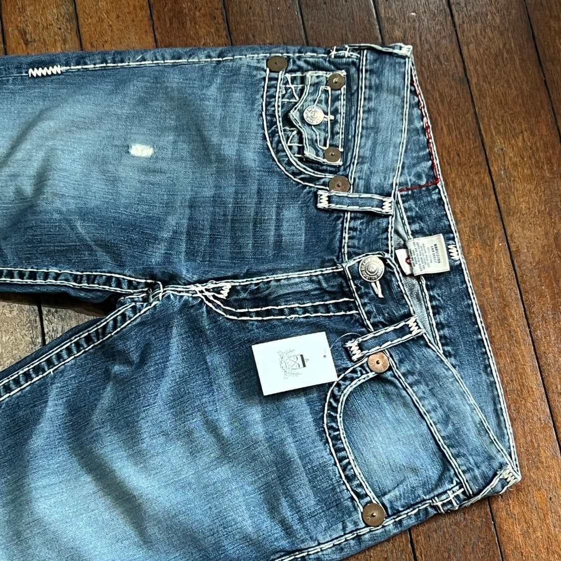 트루릴리젼 BILLY SUPER T 데님팬츠 USA 상품이미지2