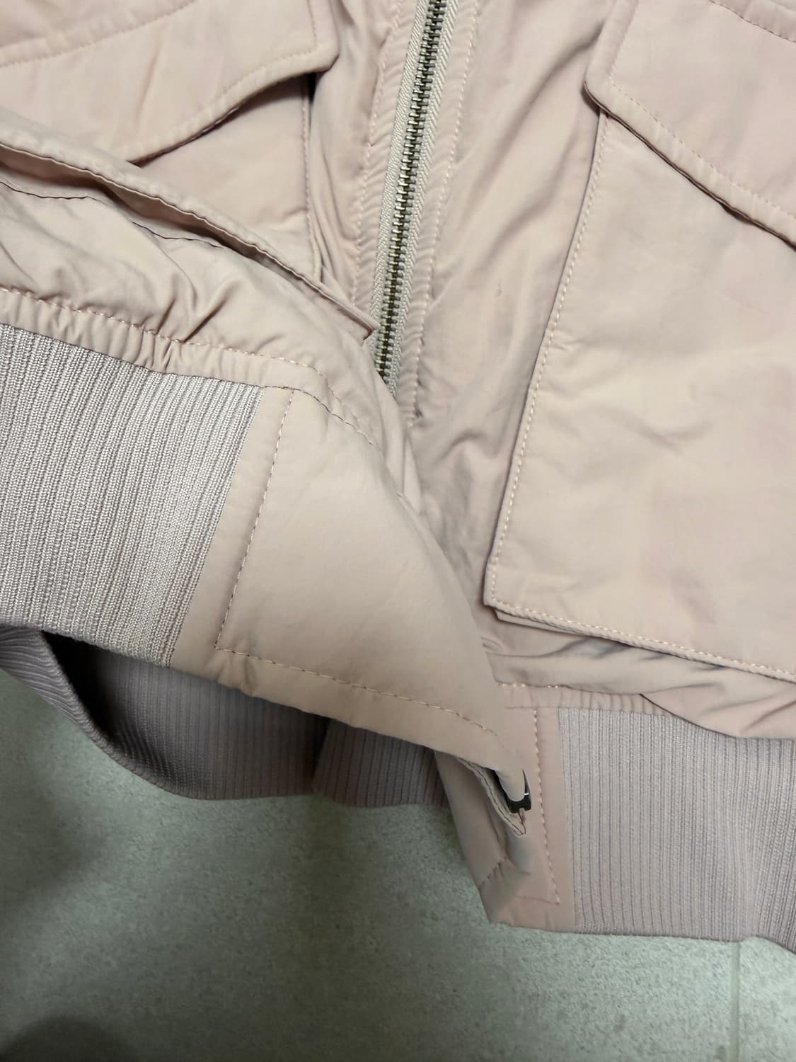 빈티지 핑크 봄버자켓 상품이미지3