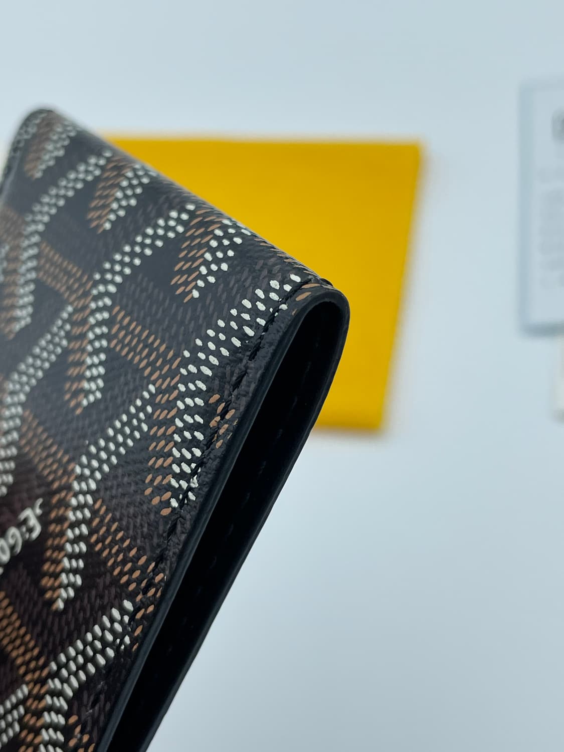 [ 풀구성 / 새상품급 ] 고야드 인서트 카드지갑 블랙 상품이미지9