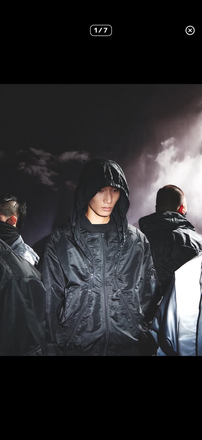 산산기어 x 알파인더스트리 ma-1 상품이미지6