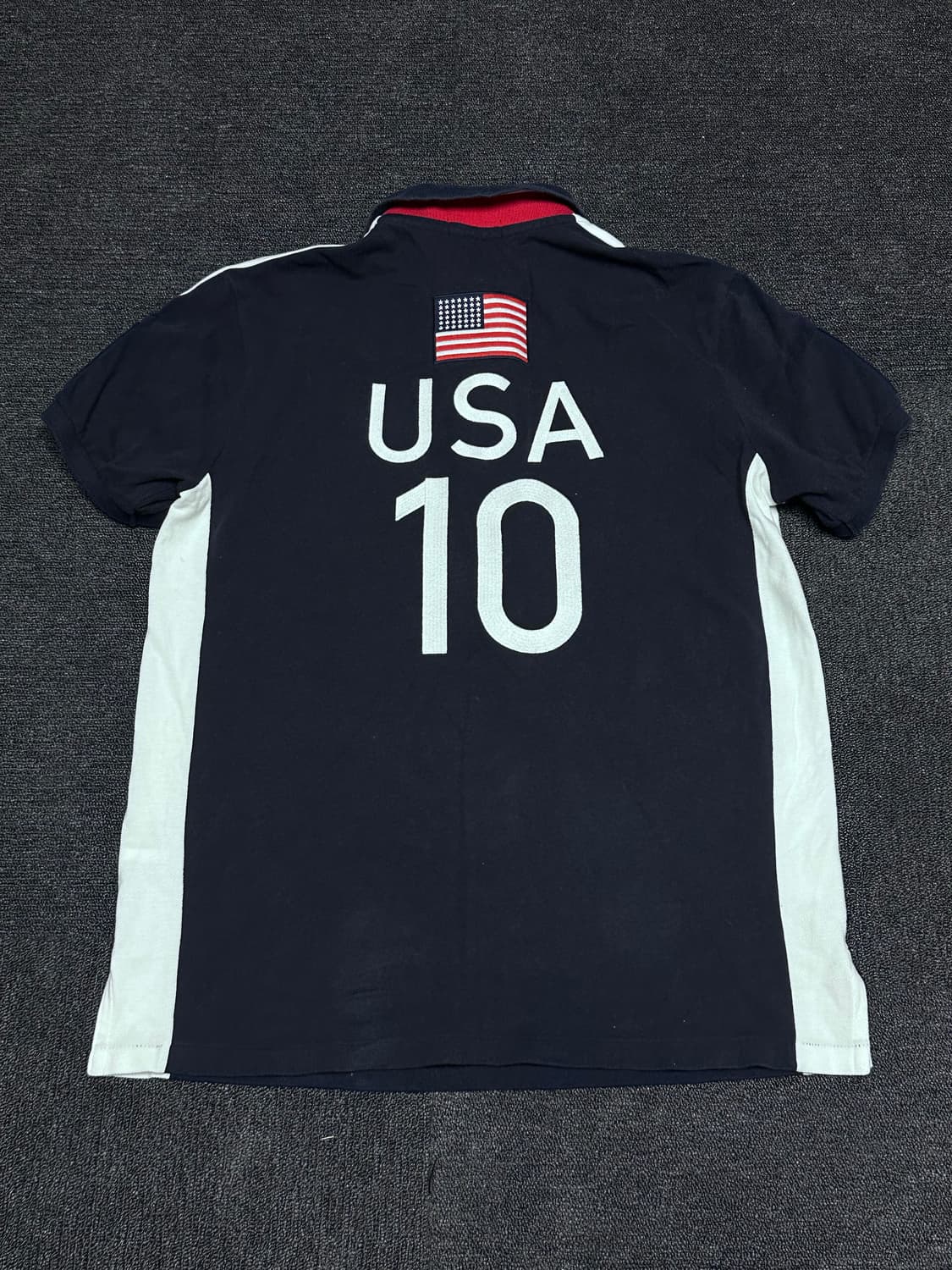 폴로 랄프로렌  USA  Rugby 빅로고  카라티 상품이미지3