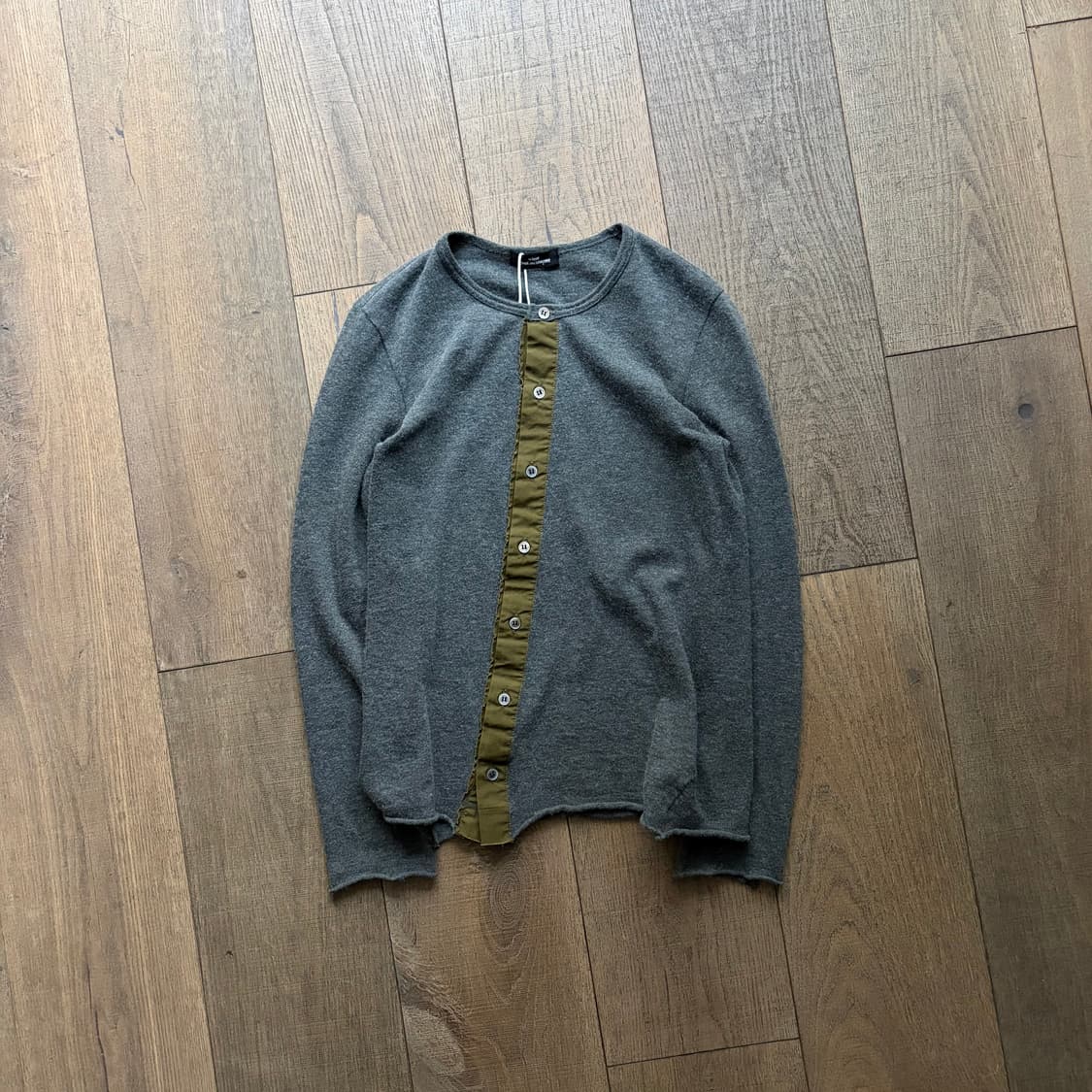 Asymmetry Closing Line Cardigan 상품이미지1