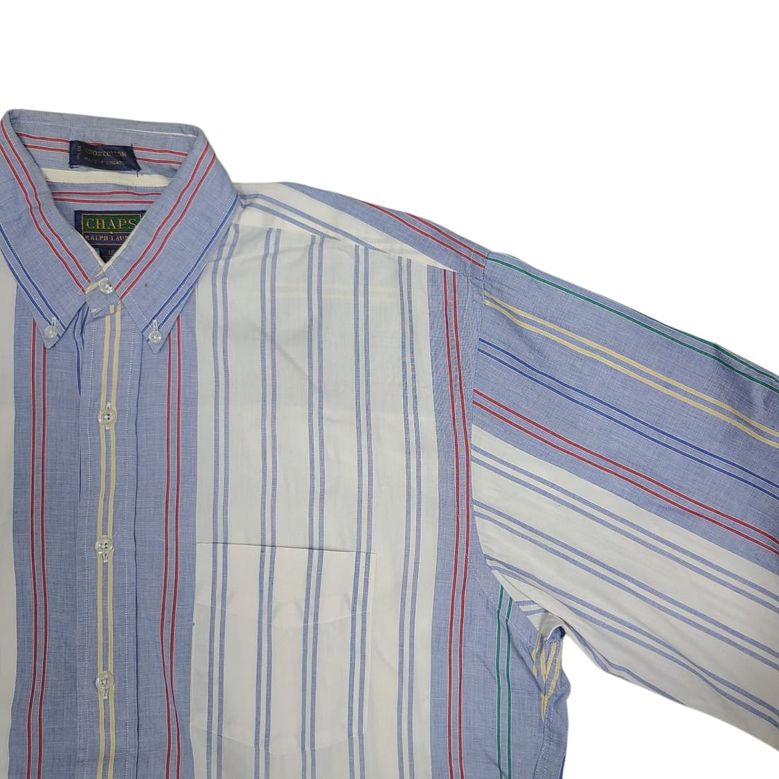 '90s Chaps Ralph Lauren Stripe Shirt 상품이미지3