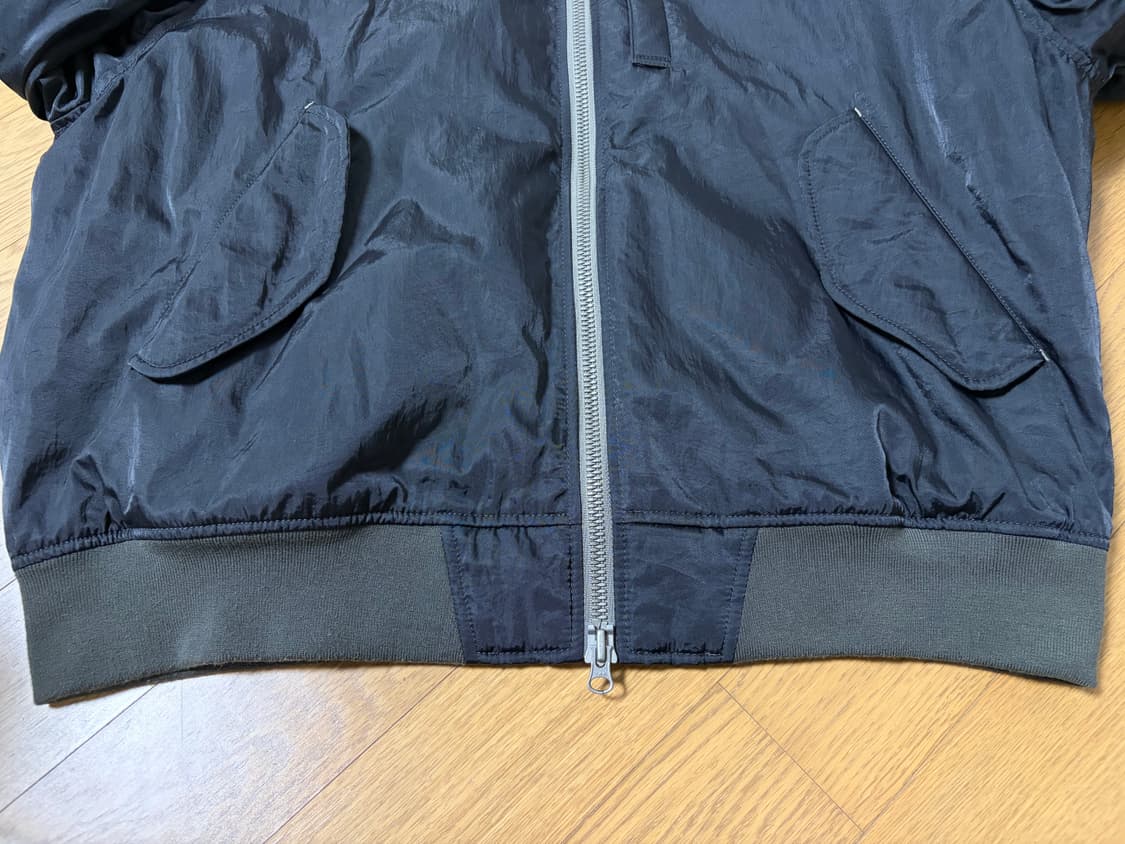 [1] 러프사이드 ma 1 마원 봄버 자켓 애쉬 블랙 상품이미지4