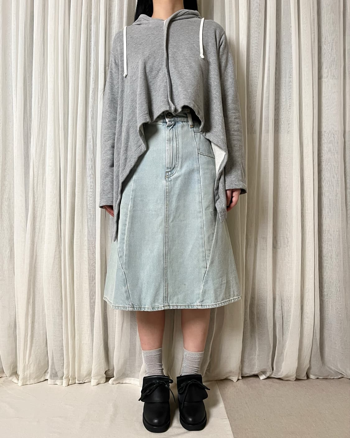 메종 마르지엘라 메인라인 리워크 데님 스커트 masion margiela 상품이미지9