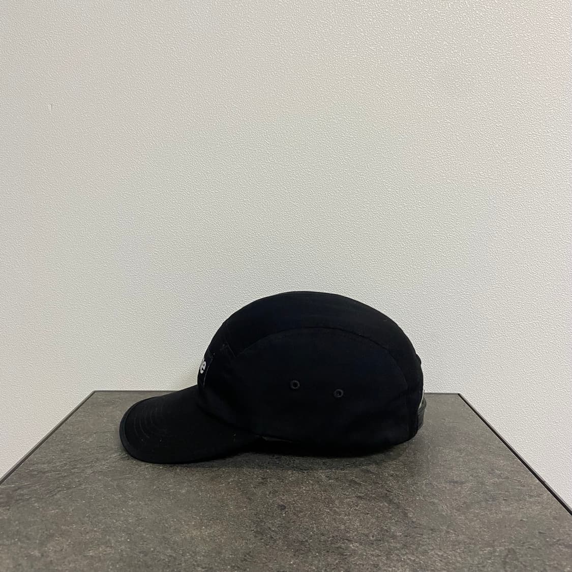 슈프림 워시드 블랙 박스로고 캠프캡 모자 상품이미지2