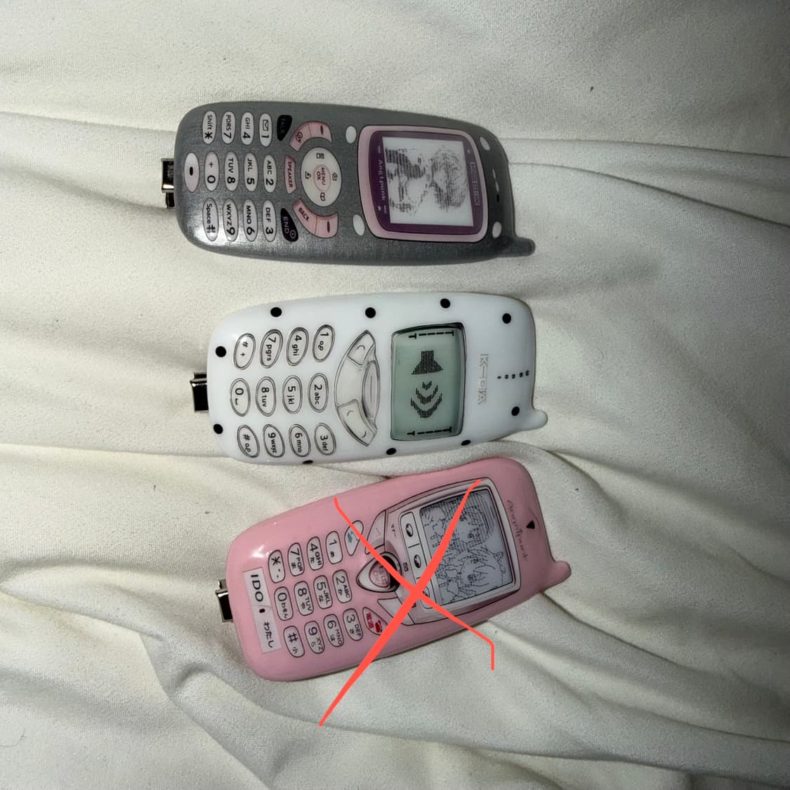 엔젤코어/사이버코어/Y2k 올드폰 헤어핀 클립 상품이미지2