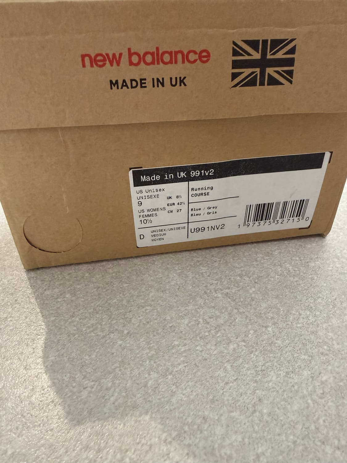 뉴발란스 991 v2 UK 네이비 270 상품이미지4