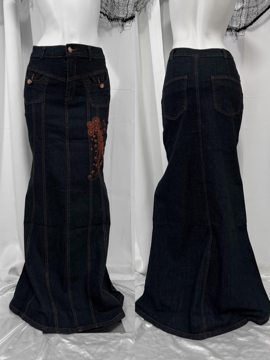 printing long skirt 상품이미지1