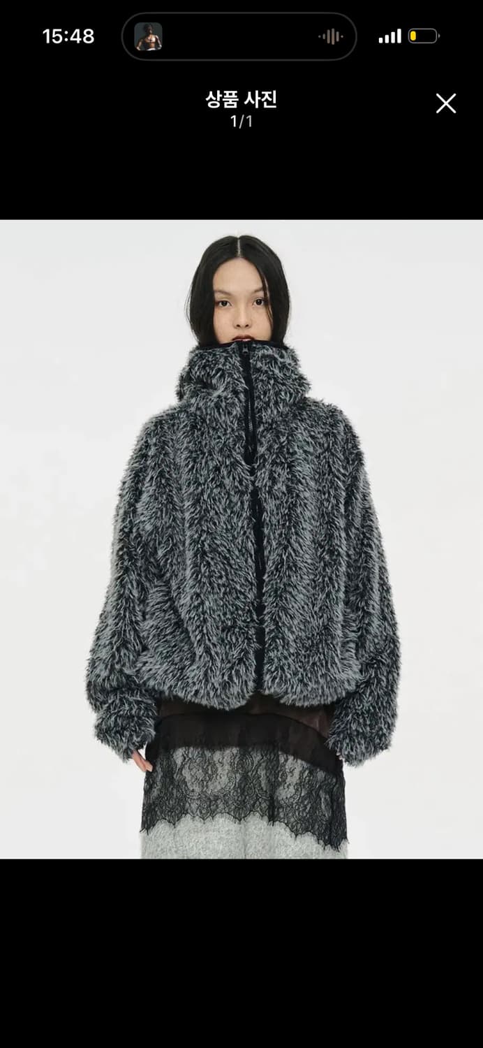 세릭 바라클라바 집업 hairy balaclava zipup 상품이미지1