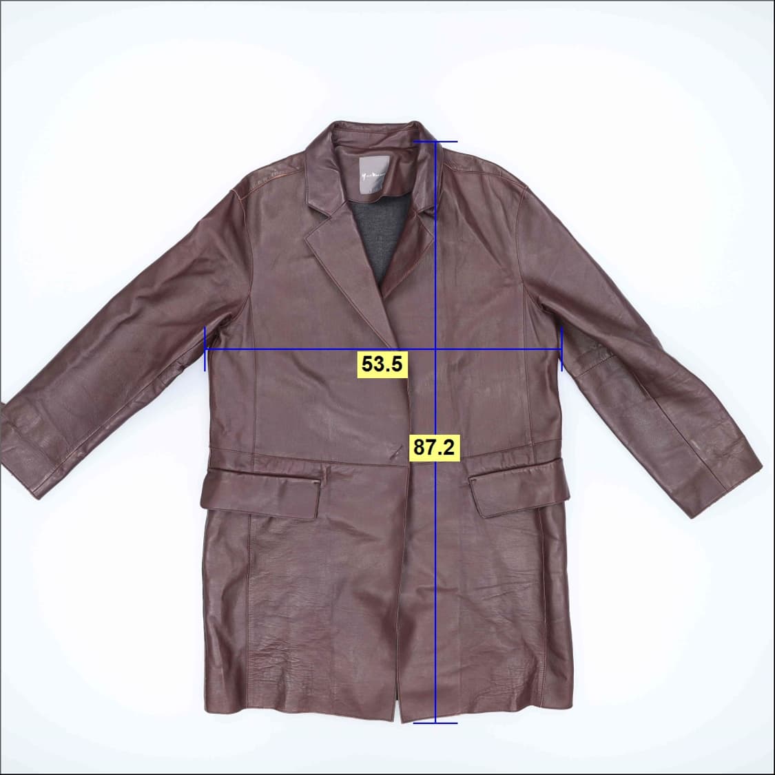 77 와이앤케이 여성 가죽 블레이저 0403H1 상품이미지6