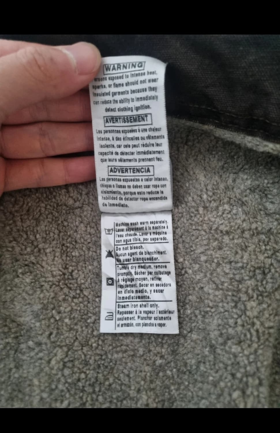 칼하트 워크자켓 61C 모스그린 상품이미지4