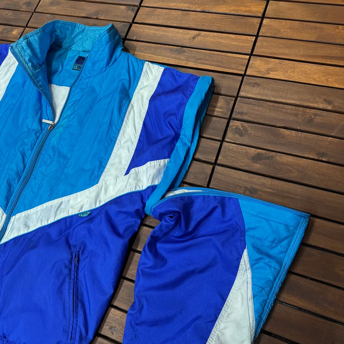 90s 트위스트 투웨이 트랙 자켓 (L)  상품이미지5