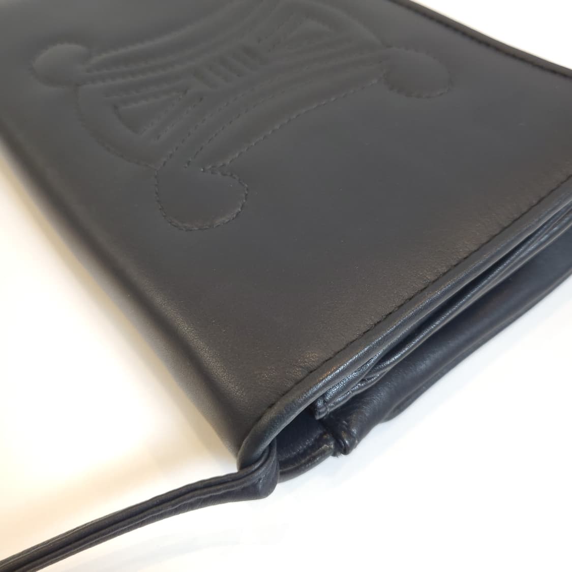 셀린느 트리오페 레더 숄더백 상품이미지6