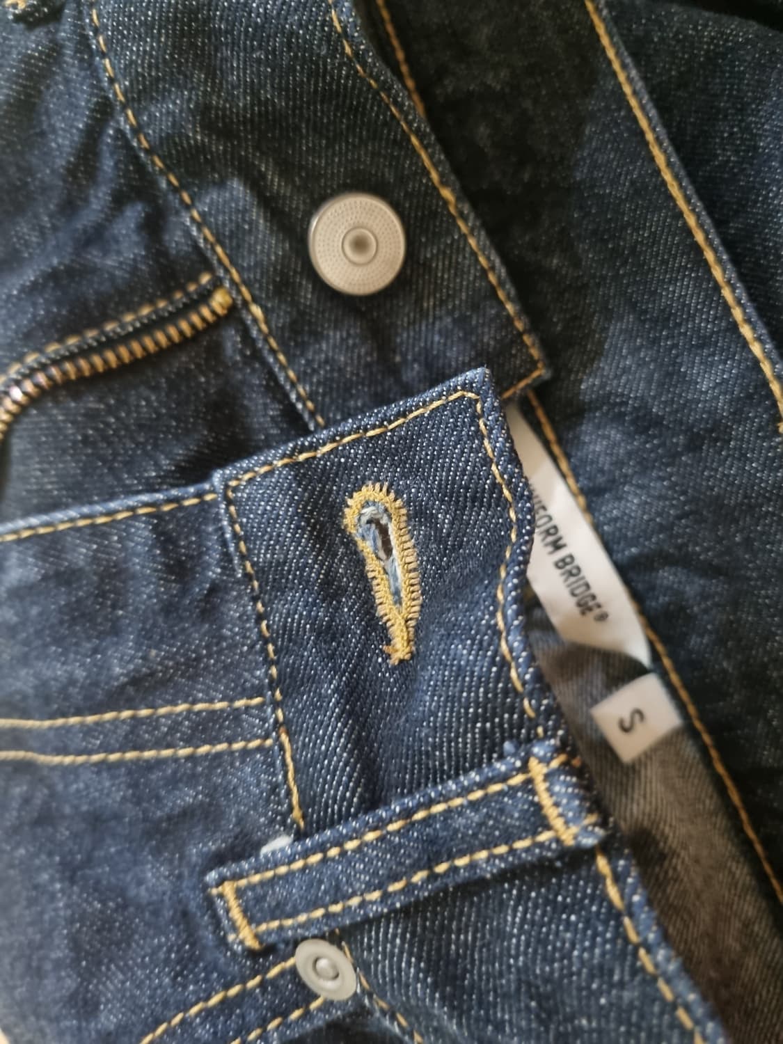 유니폼브릿지 셀비지 데님 상품이미지7