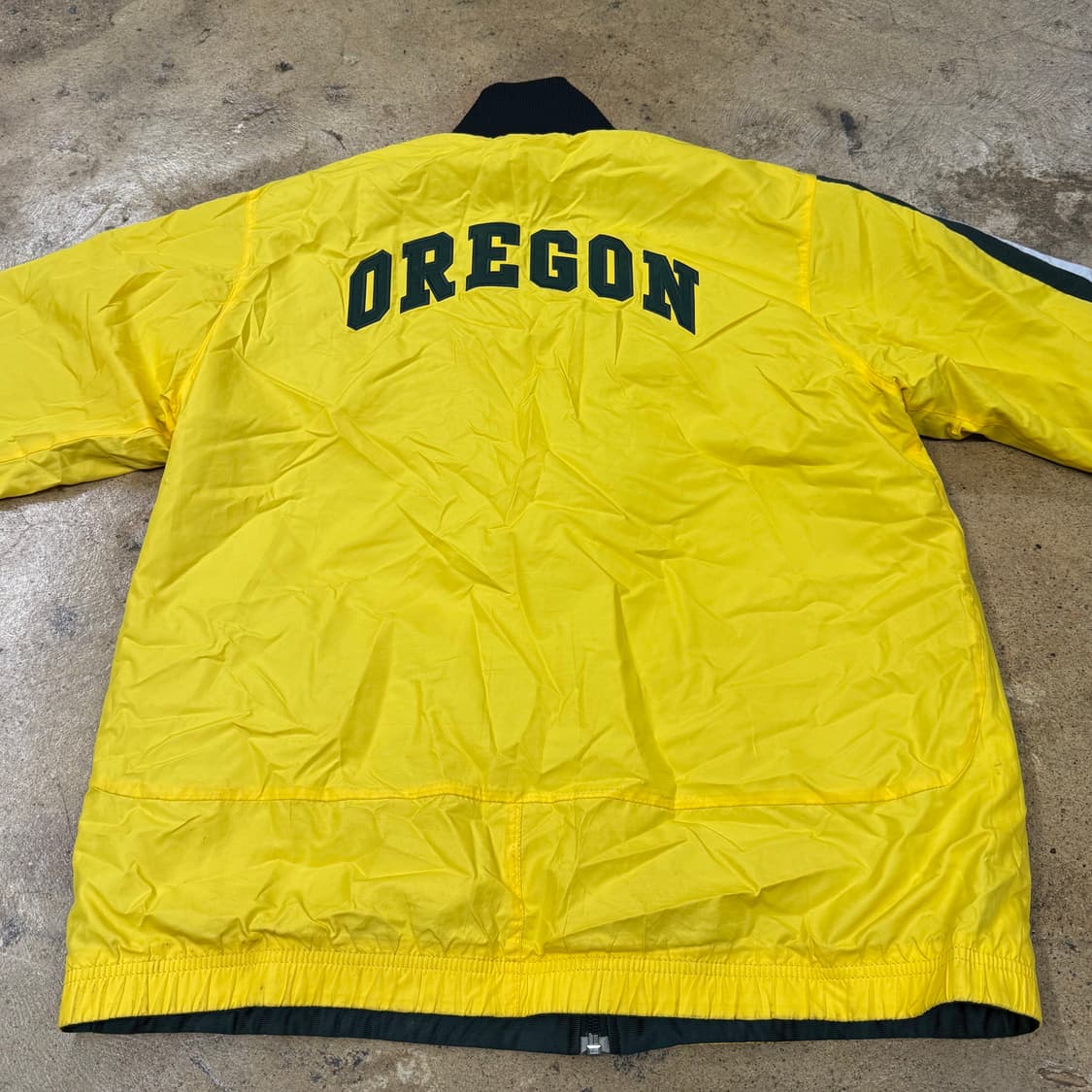 [정품/XL] 나이키 올드스쿨 바람막이 점퍼 그린 옐로우 점퍼 b18 상품이미지8