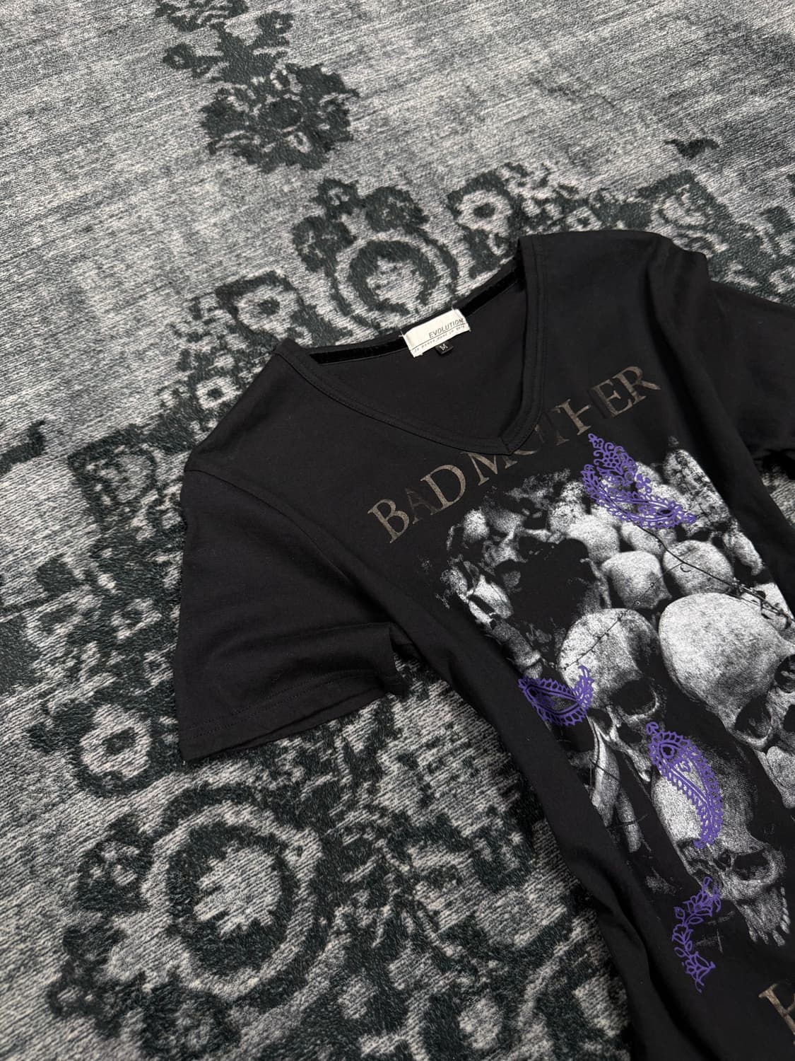 Evolution 00s skull printing t shirts  상품이미지2