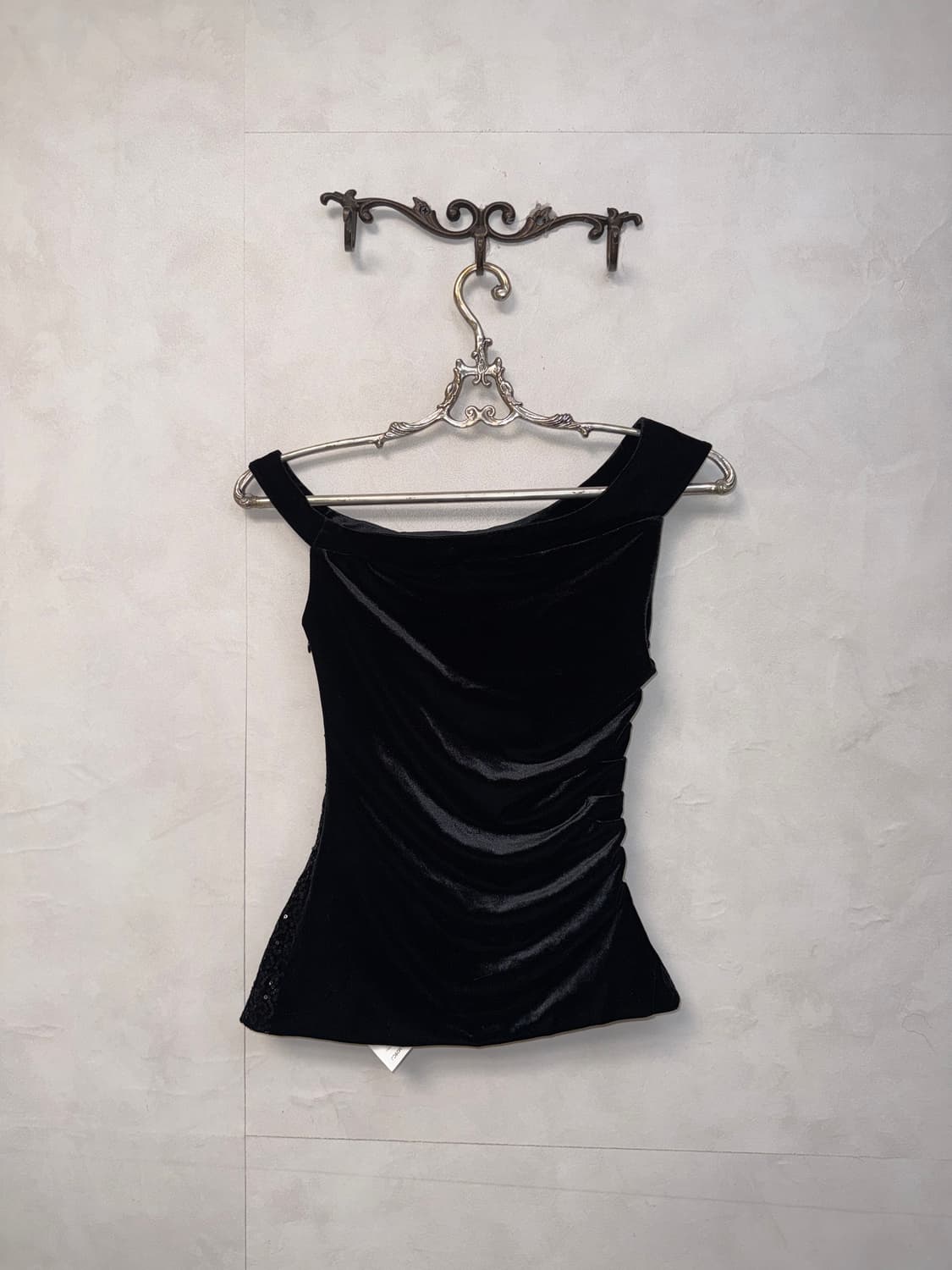 Emporio Armani velvet spangle sleeveless 상품이미지3