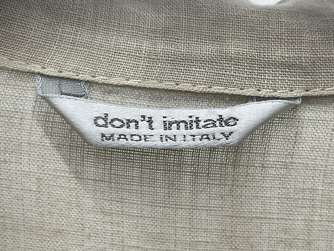 DON'T IMITATE_ made in ITALY (M~L) 상품이미지10