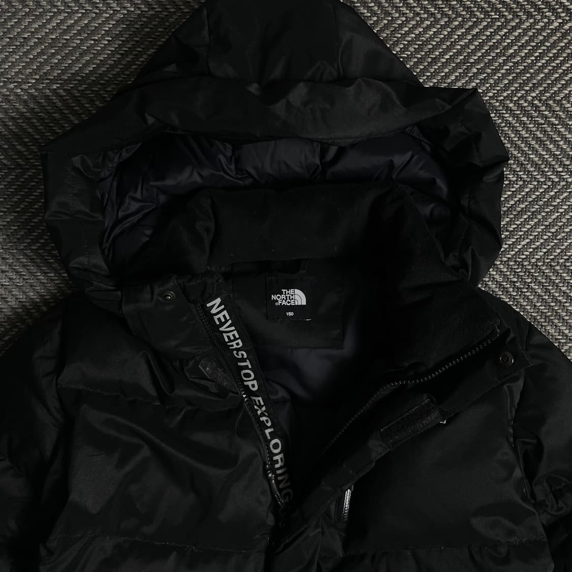 노스페이스 포켓 덕다운 푸퍼 패딩 글로시 블랙 y 4830 상품이미지6
