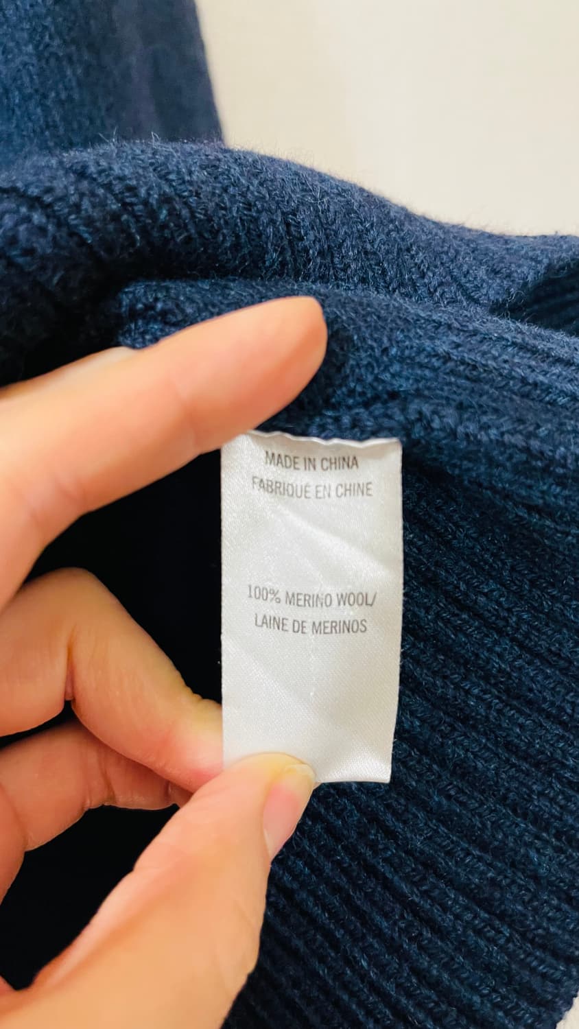 띠어리 Theory 여성 100% 메리노 울 니트 S 가볍고 포근하고 따 상품이미지6