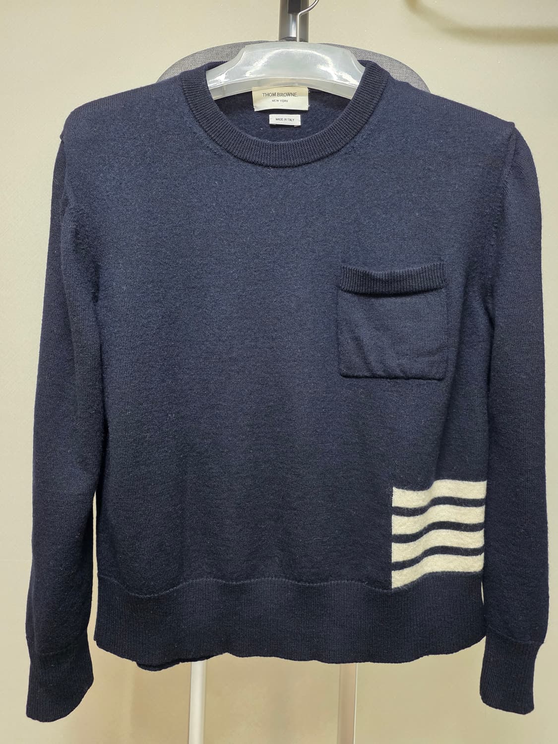 톰브라운 니트 티셔츠 국내매장판 상품이미지1