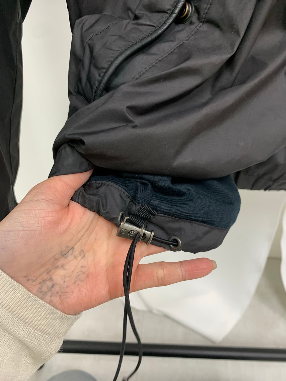 Polo Neck-Point Windbreaker Jacket 상품이미지4