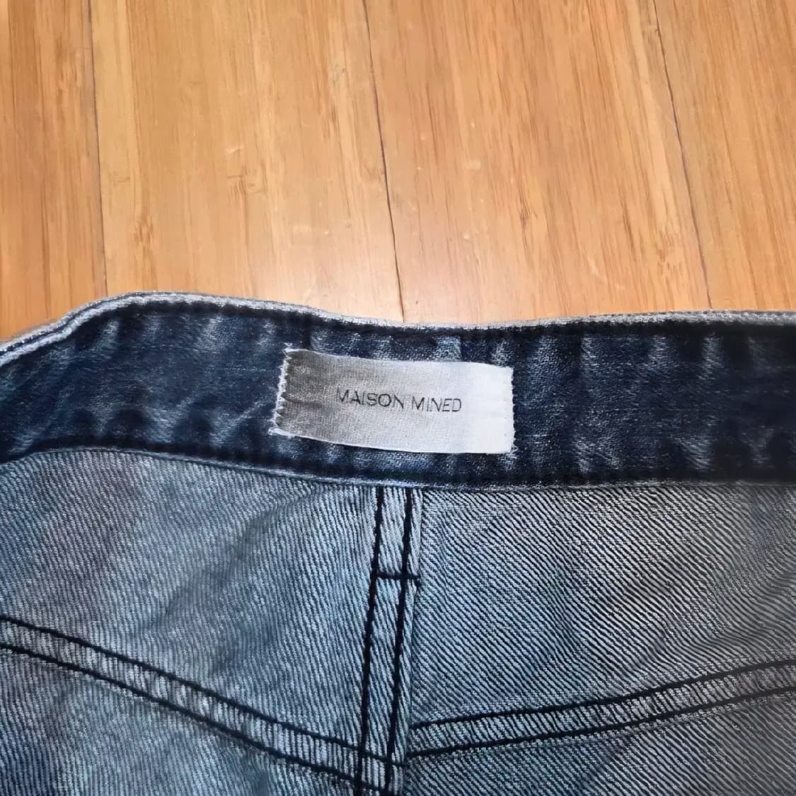 메종미네드 플라워 레이저 데님 (31in) 상품이미지3