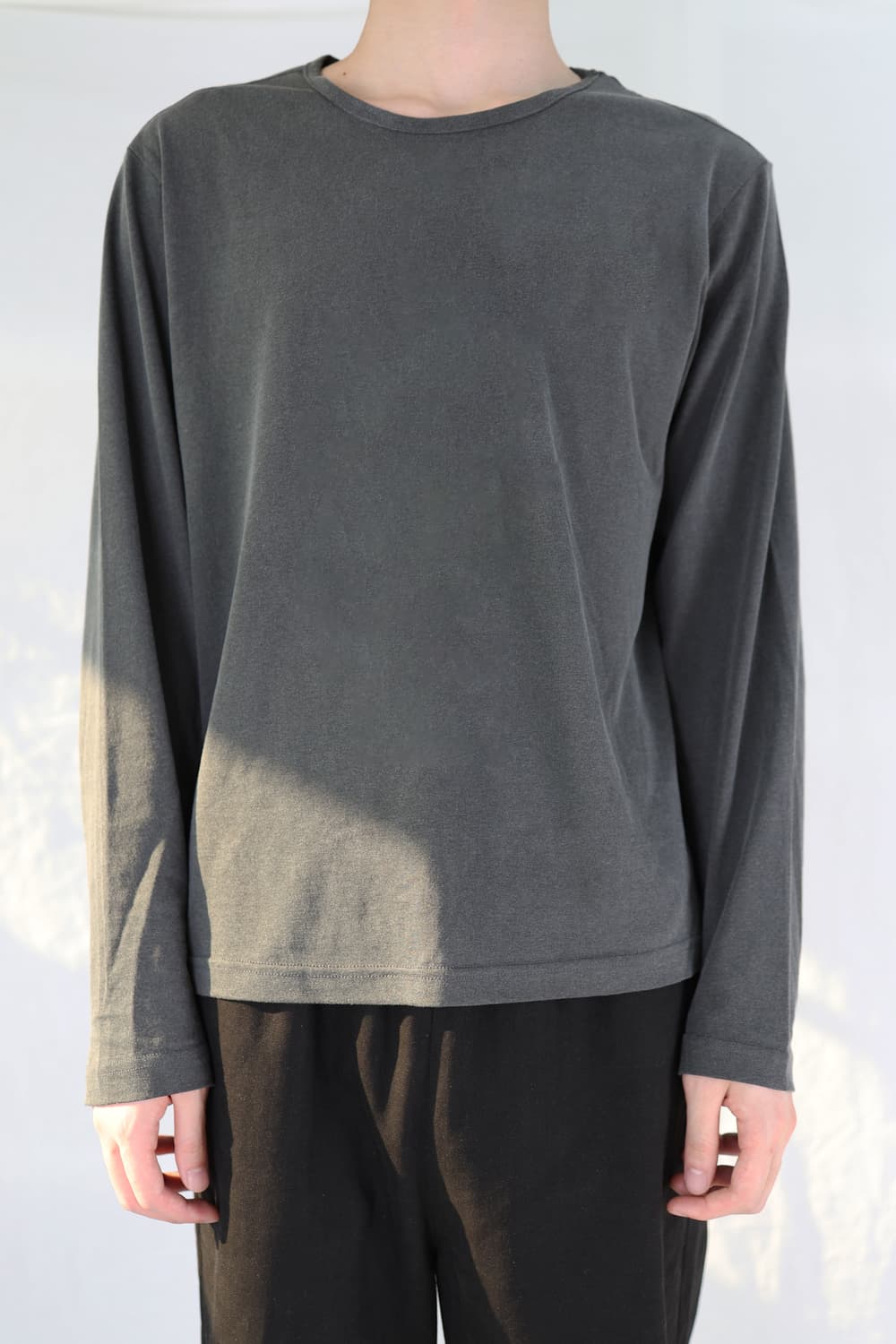 [2] Les Tailored long sleeve 차콜 상품이미지1