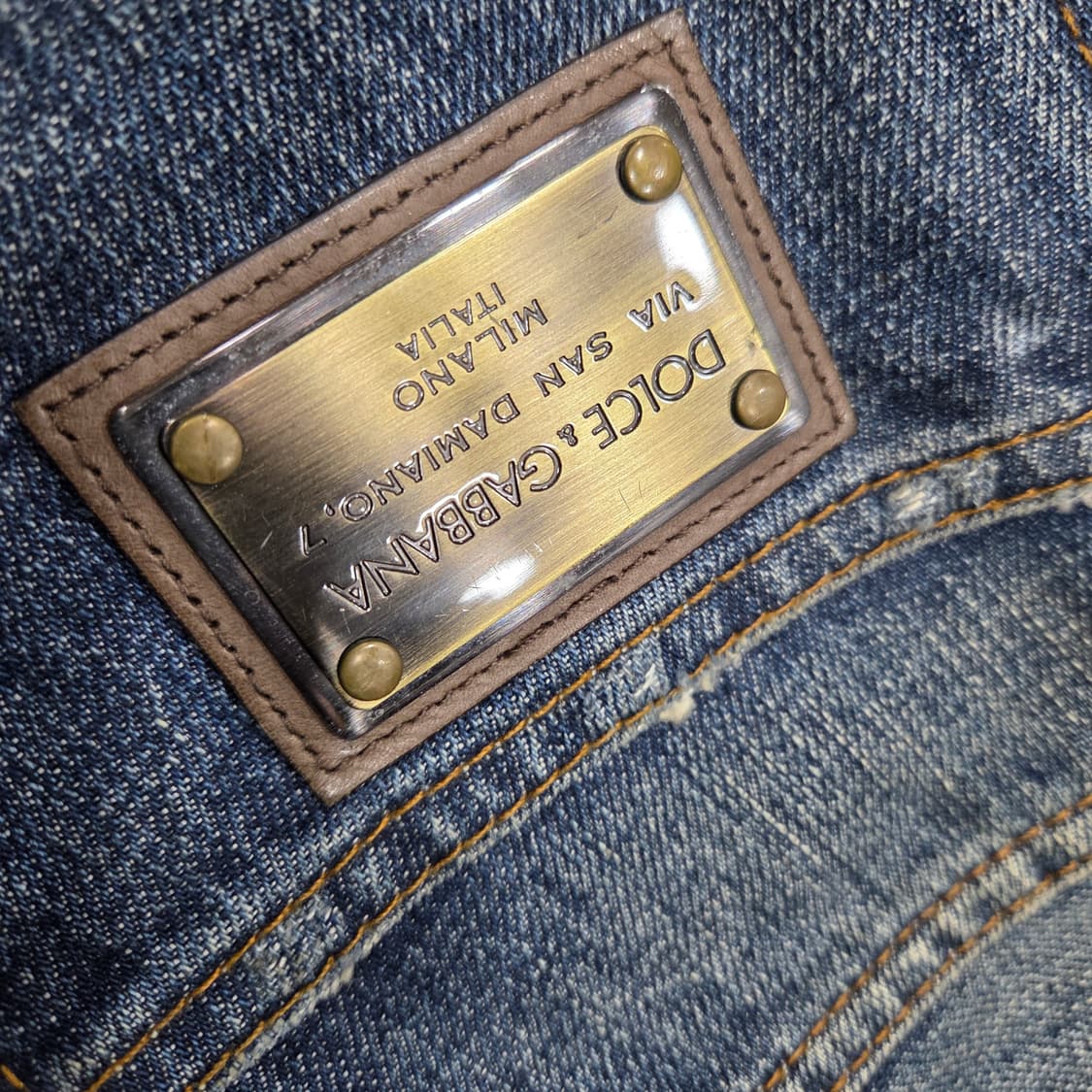 돌체앤가바나 페인팅 디스트로이드 진 상품이미지4