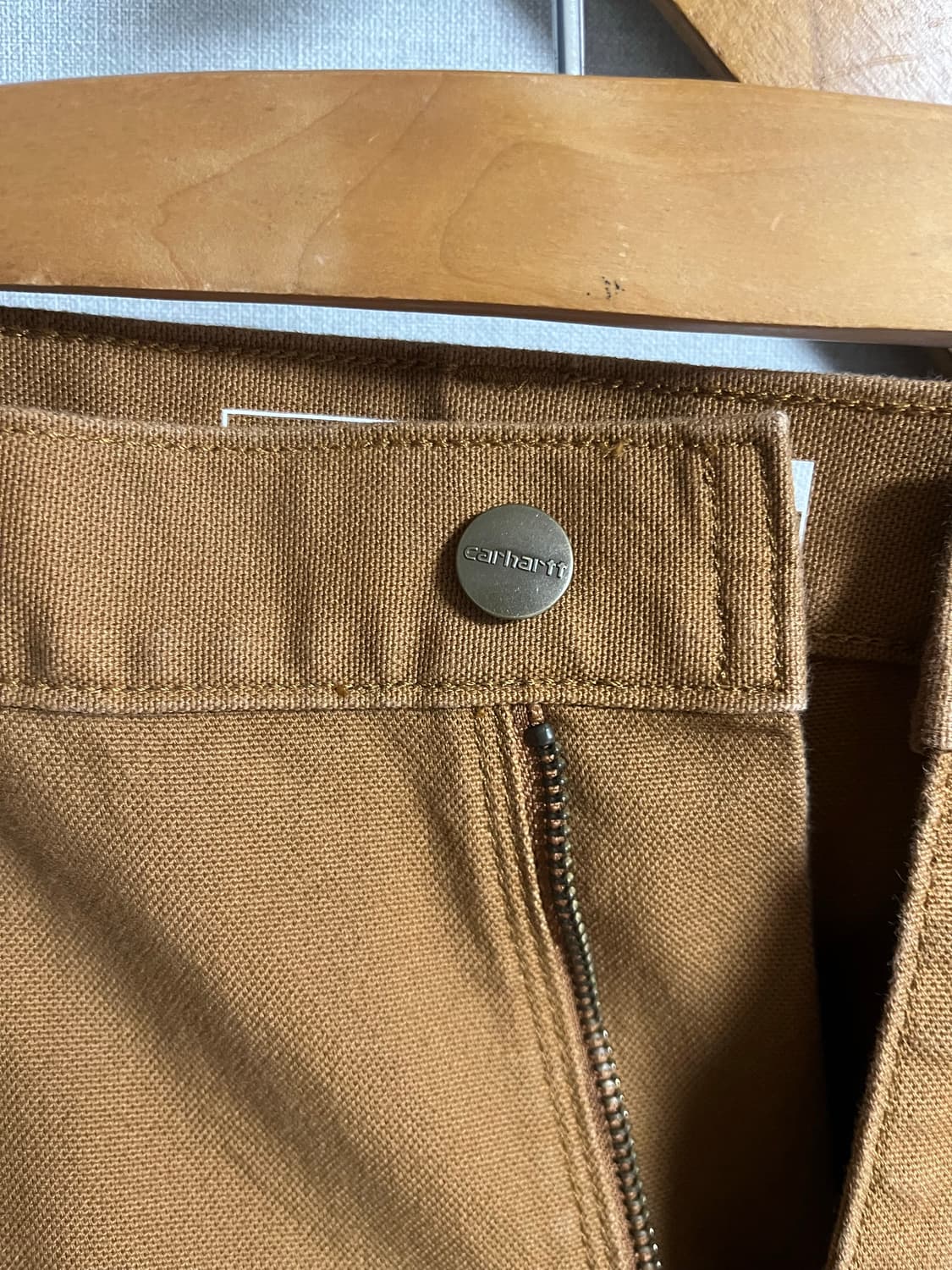 칼하트 더블니 브라운 36 32 판매 상품이미지3