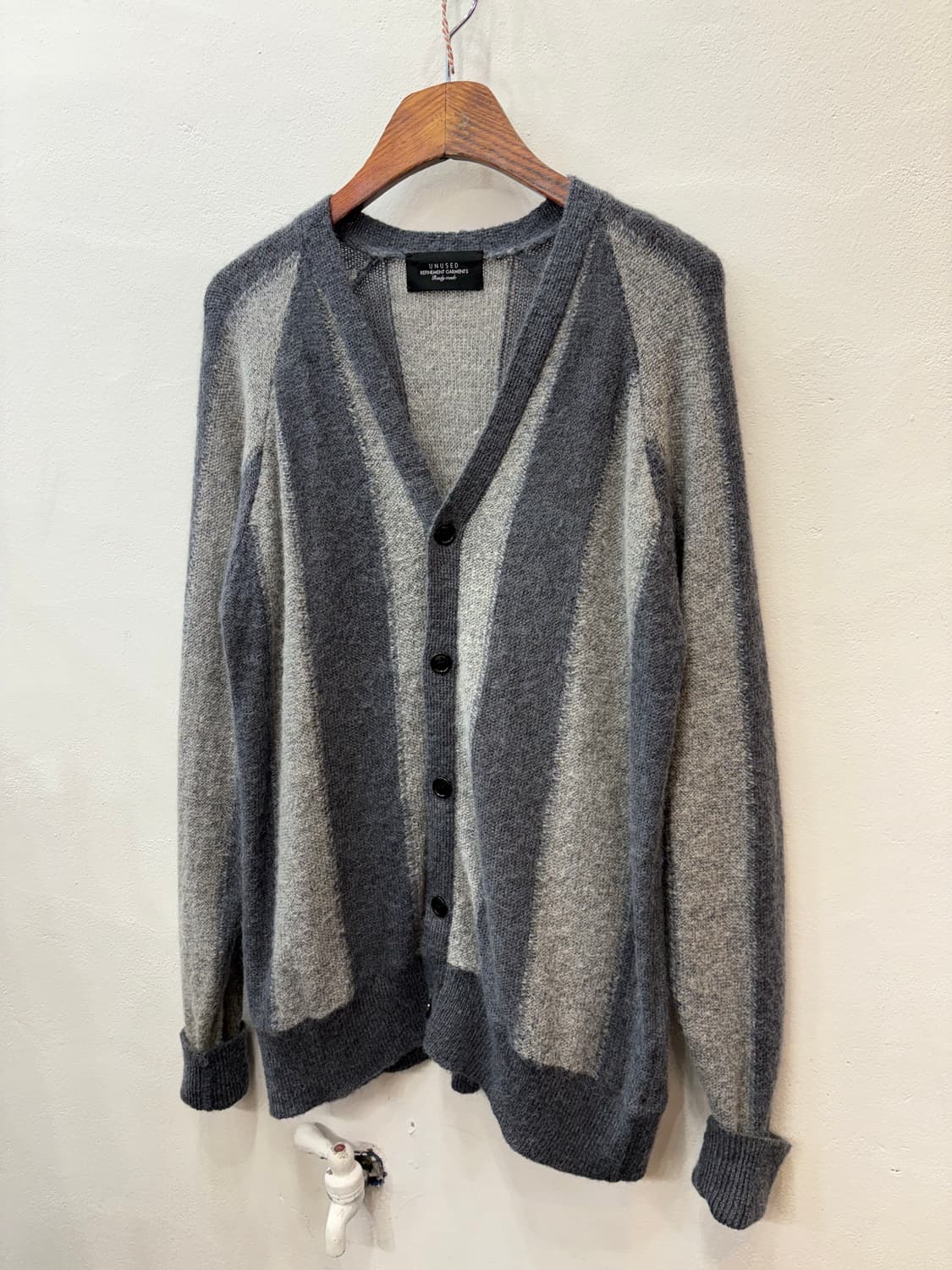 언유즈드 스트라이프 가디건 상품이미지2