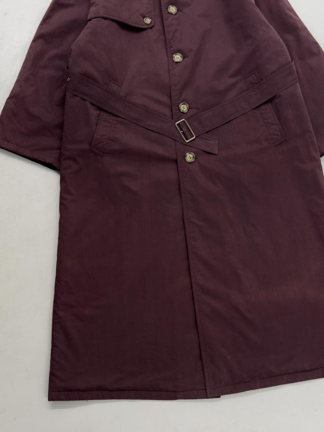 90년대 조르지오 아르마니 발마칸 퀼팅 코트 상품이미지4