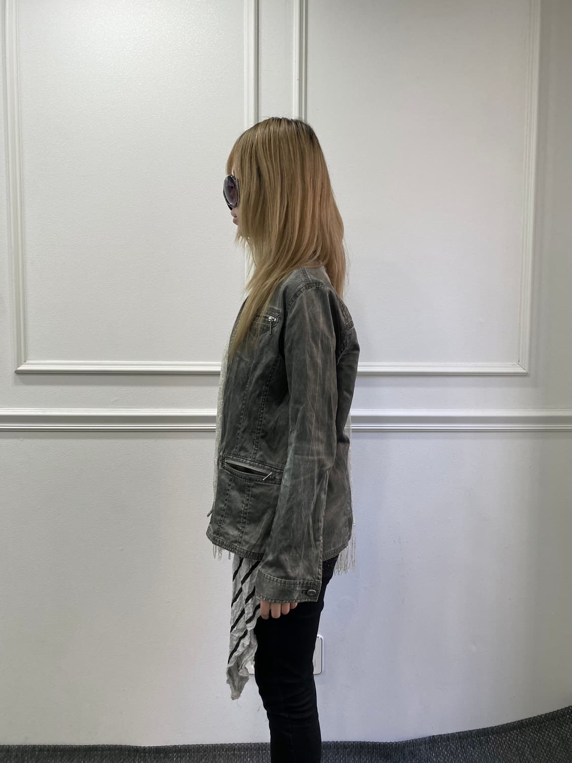 Metal Washed Chic Jacket 상품이미지3