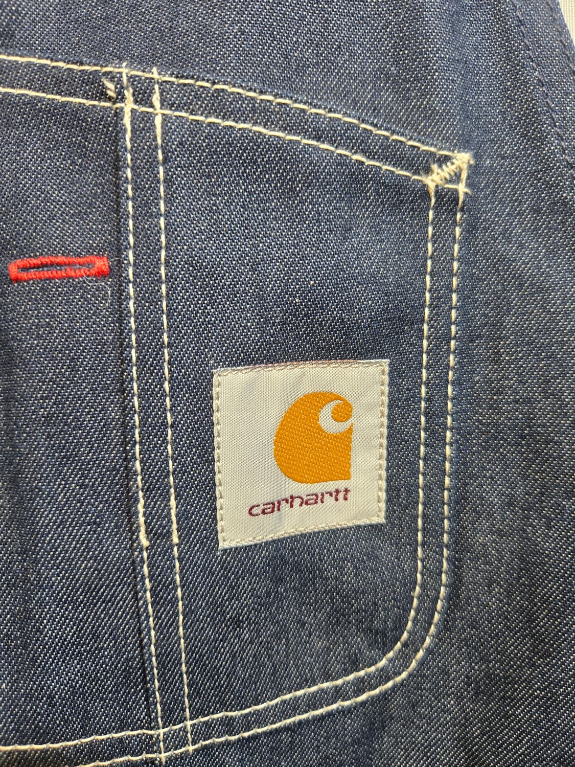 칼하트 데님 오버롤 스스끼 상품이미지2