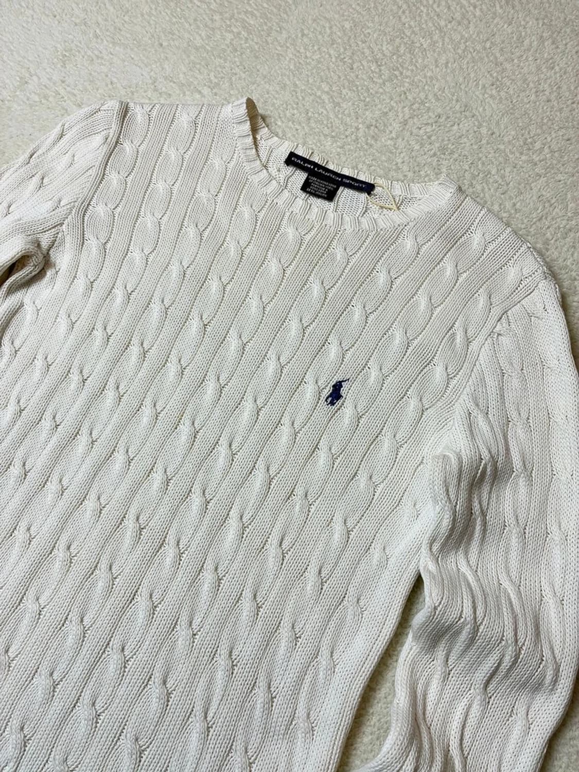 폴로 랄프로렌 00's 코튼 꽈배기 니트 PN6348 상품이미지2