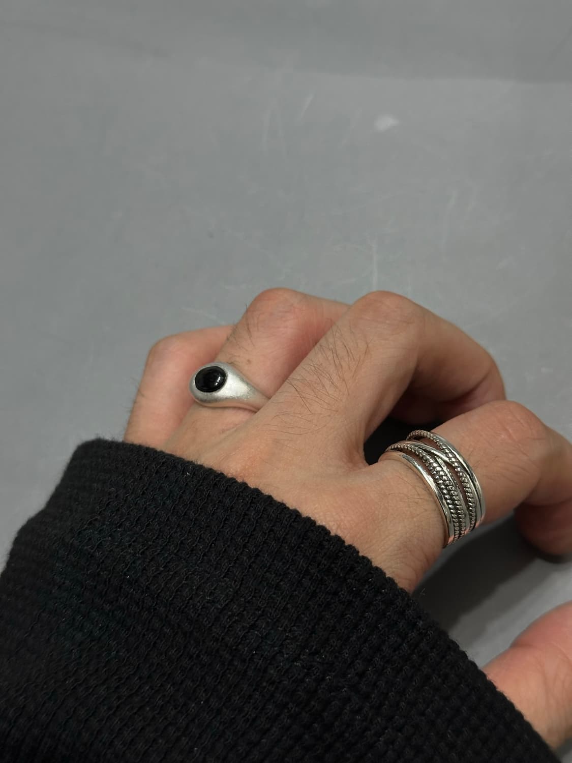 Black dot 반지 mat 상품이미지4