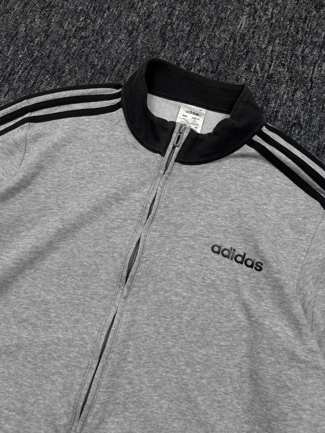 아디다스 그레이 져지 집업 상품이미지4