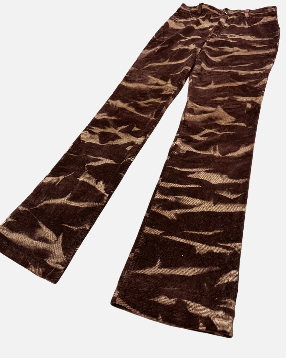 brown corduroy wrinkle dye pants 상품이미지4