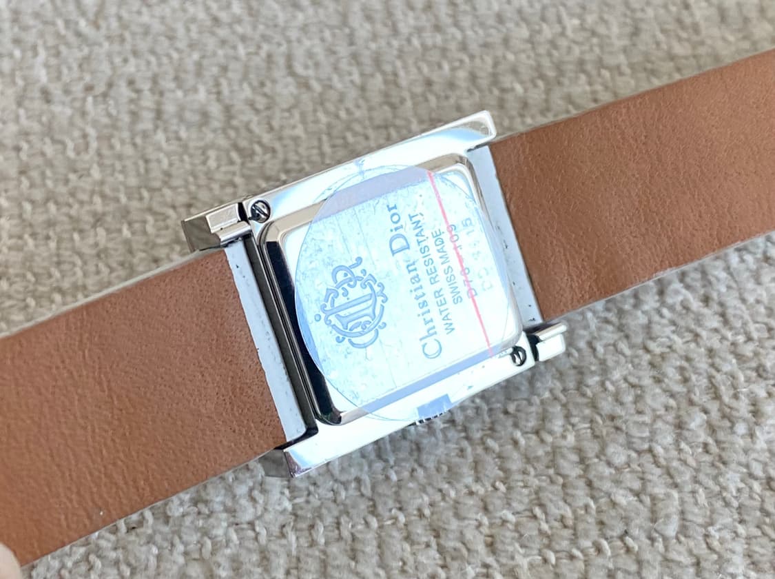 크리스찬 디올 마리스 화이트 자개 다이얼 쿼츠 상품이미지10