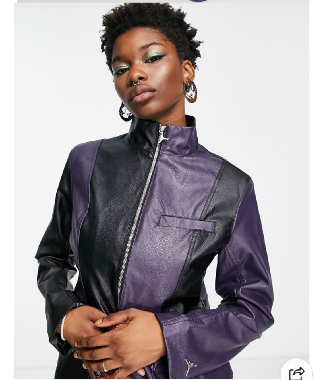 (S)조던 우먼스 클래식 레더 셋업 새상품 상품이미지3