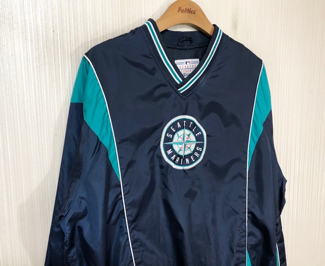 MLB GIII 시애틀매리너스 웜업풀오버/윈드자켓 S(해외) 상품이미지5