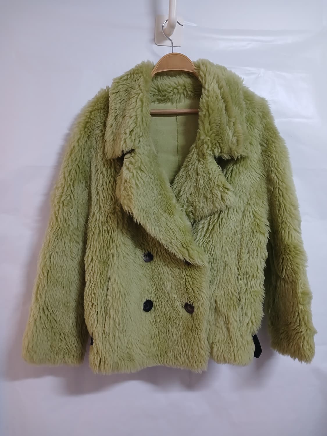 (66)양모자켓 그린 상품이미지1