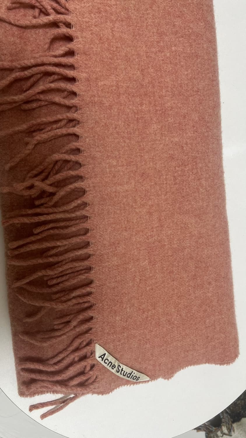 아크네스튜디오 목도리 머플러 로즈멜란지 상품이미지2