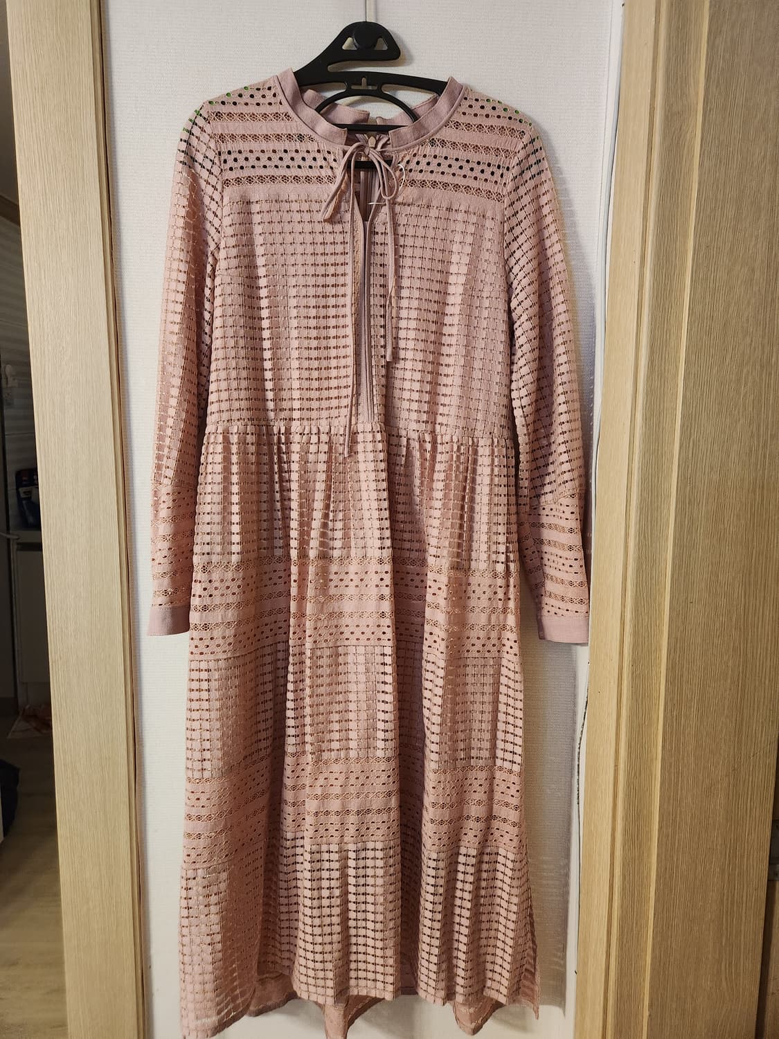 Sjsj 펀칭 원피스 상품이미지2