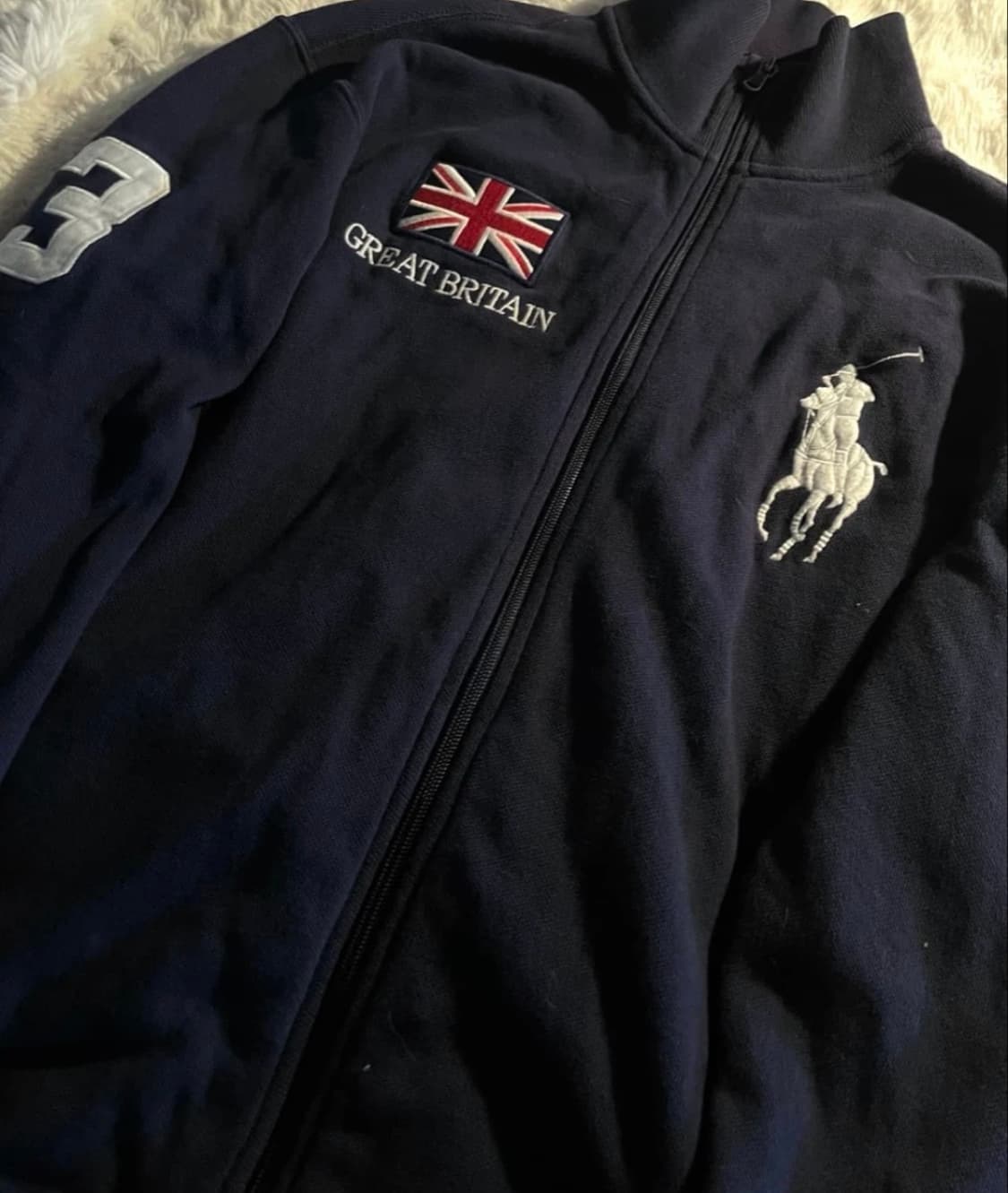 폴로 빅포니 치프키프 브리튼 코튼집업 L 상품이미지1