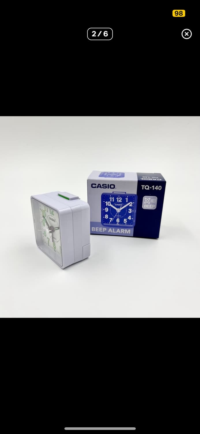 카시오 탁상시계 새상품 :) 상품이미지2