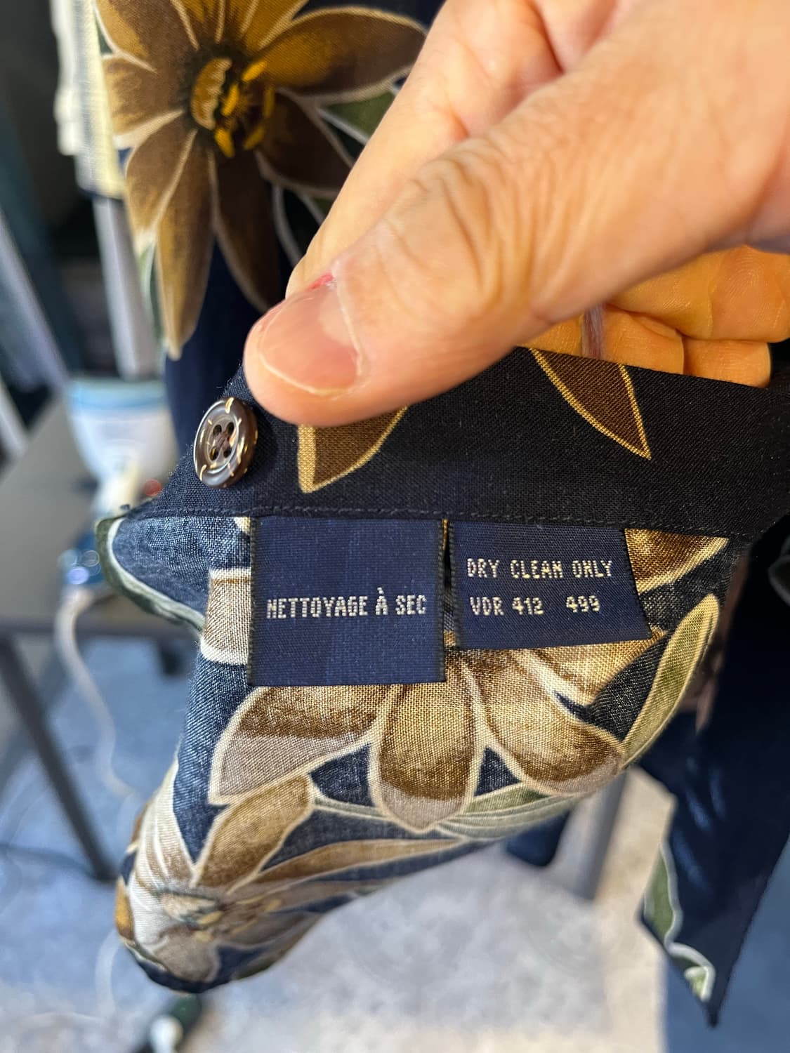 90년대 노티카 레이온 셔츠 상품이미지4